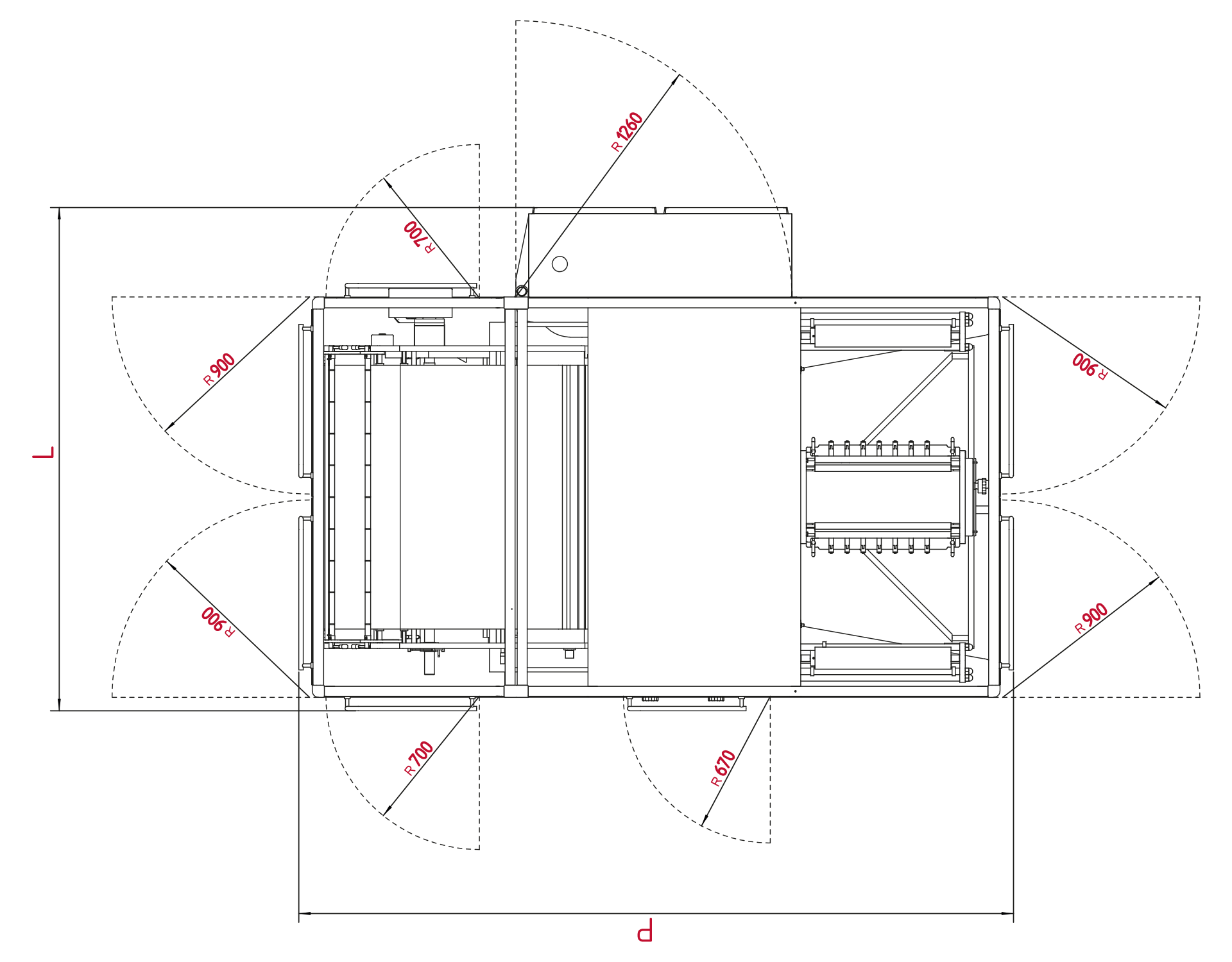 Stick pack layout